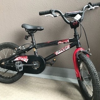 16インチ 補助輪有   自転車 子供 キックボード オマケ  中古