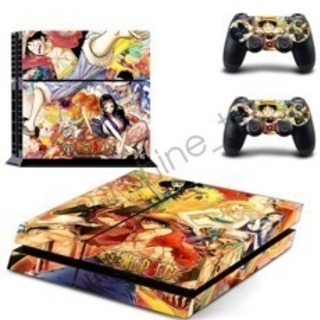 新品 PS4用 ワンピース ONE PIECE スキンシール