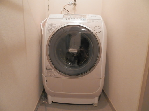 美品　2009年製 HITACHI 日立 ビッグドラム　風アイロン　 洗濯乾燥機 洗濯9kg/乾燥6kg