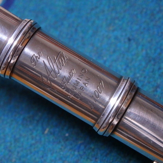 美品　The Altus フルート　A1007  菅体銀無垢　