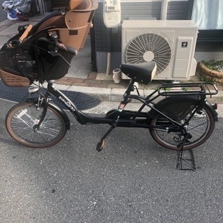 値下げ半年使用！美品子供乗せ自転車