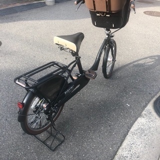値下げ半年使用！美品子供乗せ自転車