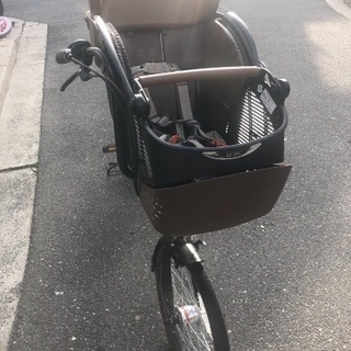 値下げ半年使用！美品子供乗せ自転車