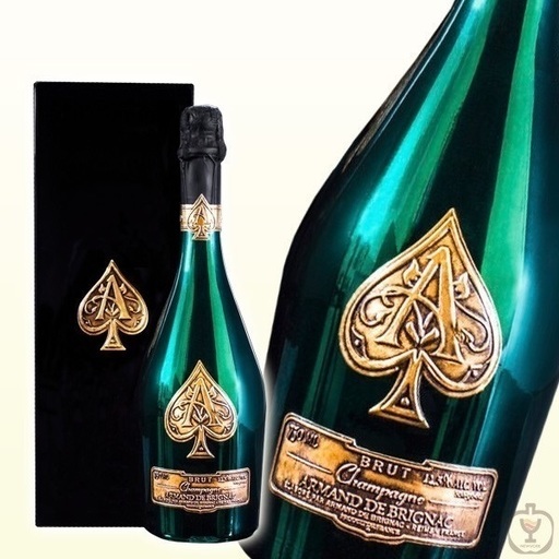 本数限定。高級で貴重なシャンパン アルマンド グリーン 本数限定。高級で貴重なシャンパン アルマンド グリーン