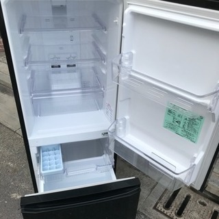 冷蔵庫 三菱 一人暮らし 2ドア 146L MR-P15S-B 2011年 | w2