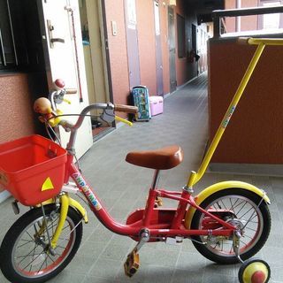 子供用アンパンマン自転車