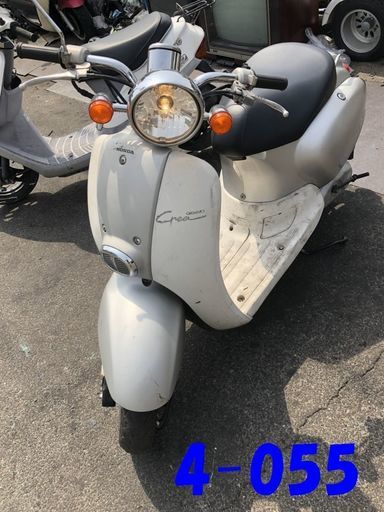 お取引頂きました。愛知県公安委員会登録業者(バイク商)☆GARAGE-ECO千音寺☆軽整備＆点検済み☆ジョルノクレア銀　4-055名古屋市中川区より!!