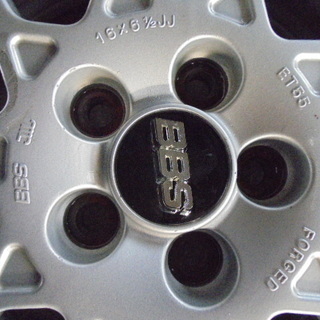 16インチ BBS ホイル4本セット インプレッサ レガシィ等 PCD100 5穴 6.5J +55