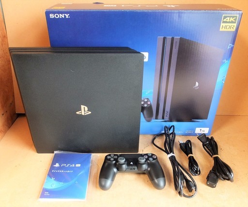 ソニー SONY CUH-7100BB01 Play Station4 Pro プレイステーション4 プロ 1TB ジェットブラック◆最高スペックの最新次世代ゲーム機♪