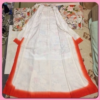 新品□訪問着□丹後ちりめん□女性和服□仕立て上がり□豪華 花