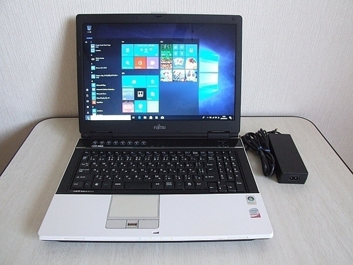 高速SSD120GB搭載　Fujitsu FMV-BIBLO NF/C75 ノートパソコン