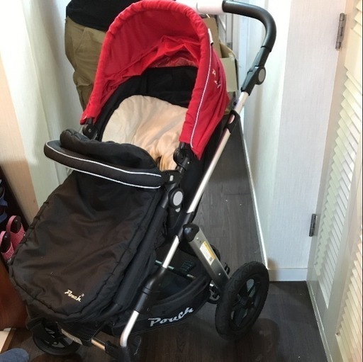 値下げ大型ベビーカー美品