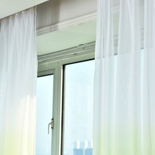 グラデーションレースカーテン 薄緑 おしゃれ 海外製 K In A 札幌の生活雑貨の中古あげます 譲ります ジモティーで不用品の処分