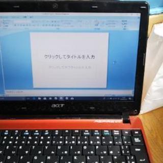 (完売御礼)ACER 12.1インチWIDE AMD DualCore HD 軽量タイプ