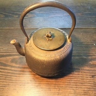 鉄瓶 龍文堂造 骨董
