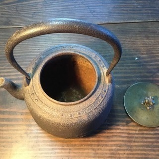 鉄瓶 龍文堂造 骨董
