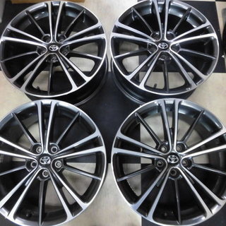 トヨタ　８６純正　7Ｊ+48　100-5穴★タイヤの相談承ります★８６　ＢＲＺ　プリウス（5ｍｍスペーサー）　ウイッシュ（5ｍｍスペーサー）