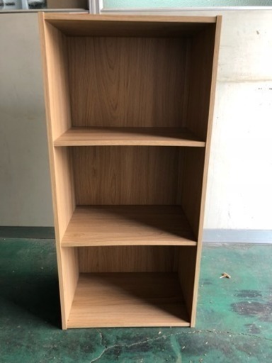 木目調カラーボックス ナチュラル色 Saitaya 西院の収納家具 カラーボックス の中古あげます 譲ります ジモティーで不用品の処分