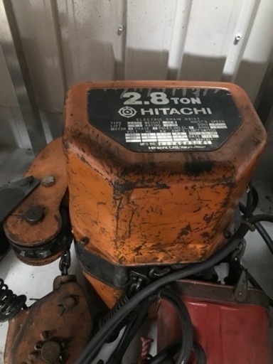 トロリー付きウインチ