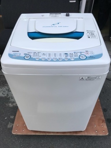 洗濯機 東芝 AW-60GF 6㎏洗い クズ取り新品交換済み 2011年