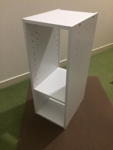 カラーボックス スリム2段 ニトリ ホワイト やまてん 北の生活雑貨の中古あげます 譲ります ジモティーで不用品の処分