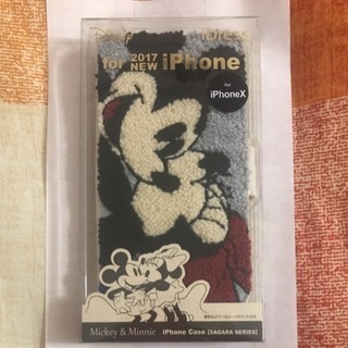 新品☆iPhone x 手帳型ケース ディズニー