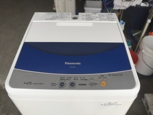 09年 Panasonic ４.5キロ 洗濯機