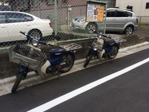 スーパーカブ 部品取り車2台セット売り