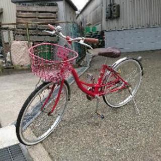 【無料】自転車(２４インチ、変速機なし)