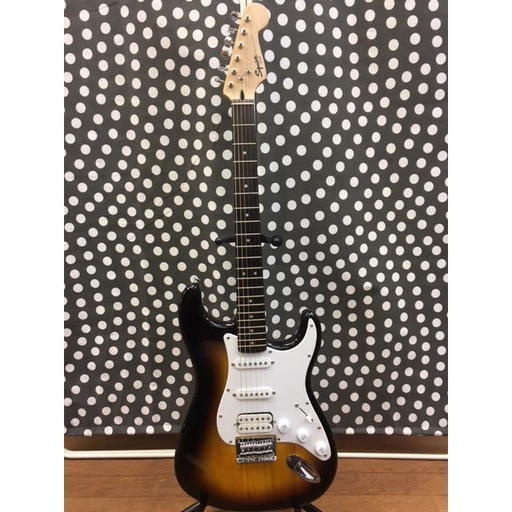 Squier by Fender /　スクワイヤー / スクワイア Bulletエレキギター　スクワイヤー　バレットシリーズ　 ストラトキャスタータイプ　ソフトケース付き ブラウンサンバースト