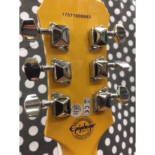 極美品】エピフォン レスポール SL イエロー