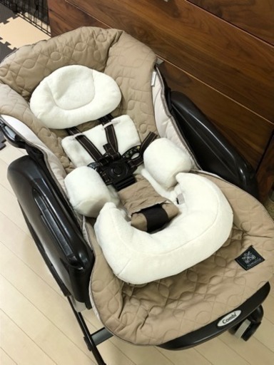 美品 ハイローチェア コンビ ネムリラ オートスイング