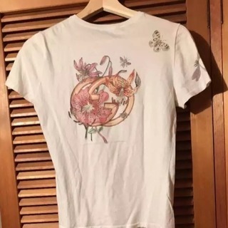 Gucci フローラル白TシャツS