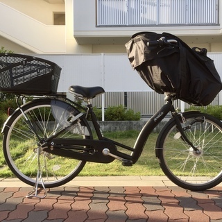 子乗せ自転車 NOURISH yellお売りします 新車1年使用→★半額以下★ / 3段変則 /  オートLED搭載 