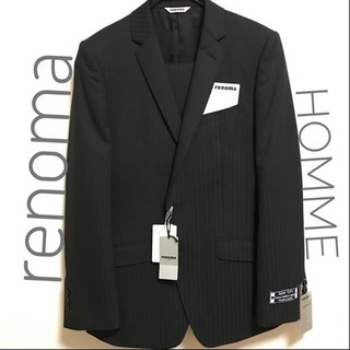 🤩新品🎩 renoma HOMME スーツ 定価5万 グレー