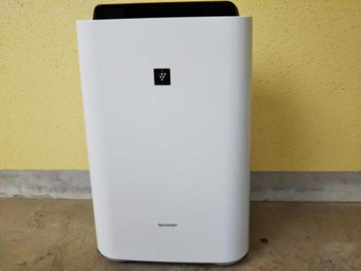 【リサイクルサービス八光 安心の1か月保証】シャープ 加湿空気清浄機 プラズマクラスター搭載 ホワイト系 KC-D50W