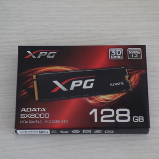 【送料無料】 ADATA SX8000 128GB PCIe G...