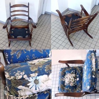 飛騨家具 キツツキマーク  ロッキングチェア 穂高 ウインザー 西宮の沢