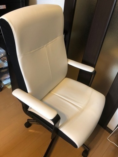 Ikea オフィスチェア 白 Tsk 高田の椅子 チェア の中古あげます 譲ります ジモティーで不用品の処分