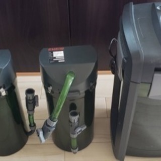 アロワナ用に使っていた水槽、EHEIM(エーハイム)セット