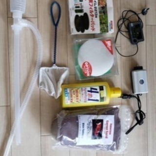 アロワナ用に使っていた水槽、EHEIM(エーハイム)セット