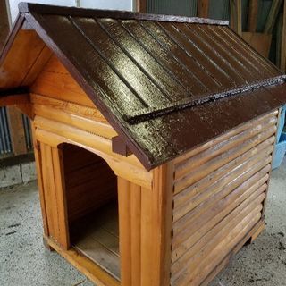 大型犬用の犬小屋です