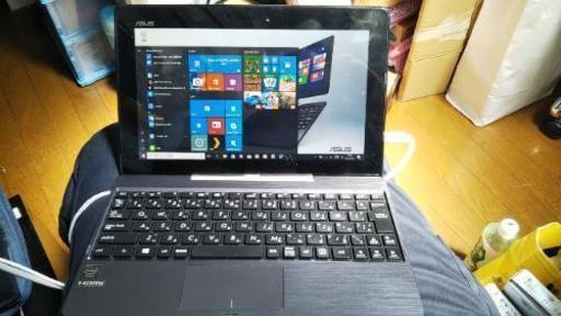 (売約済み)ASUS Trans Book  タブレット純正キーボード付き Windows10