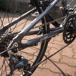 ビアンキ小径車20インチ（シルバー）