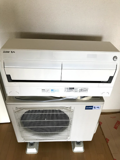 ２年半修理保証 三菱エアコン「霧ケ峰」4.0kw 11〜17畳 ムーブアイ、お掃除機能 (2015年製)