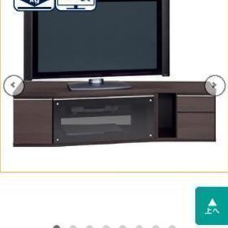 コーナーテレビ台(左側用)  ニトリ  ブラウン