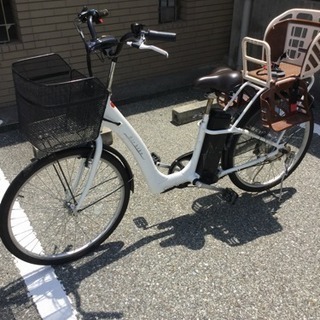 電動自転車★ホワイト★中古