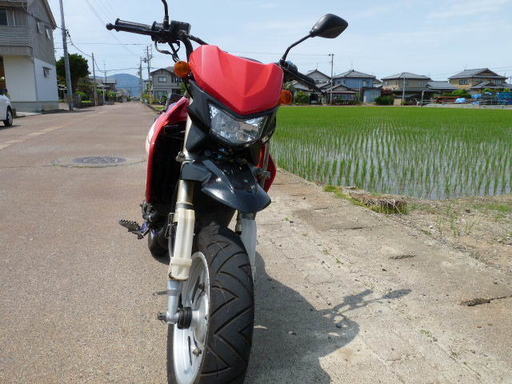 カワサキ　KSR-1　 1996年式　レッド　自賠責保険付　カスタム多数　純正部品付き