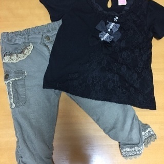 【値下げ】axes femme kids☆USED2点セット 1...