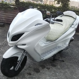 ☆☆ヤマハマジェスティ250C SG03J 白　外装きれい！エイ...